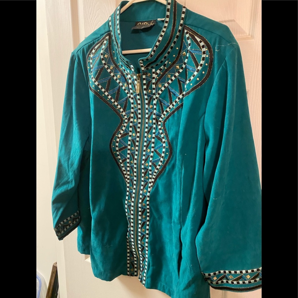 Green Bob Mackie Tunic